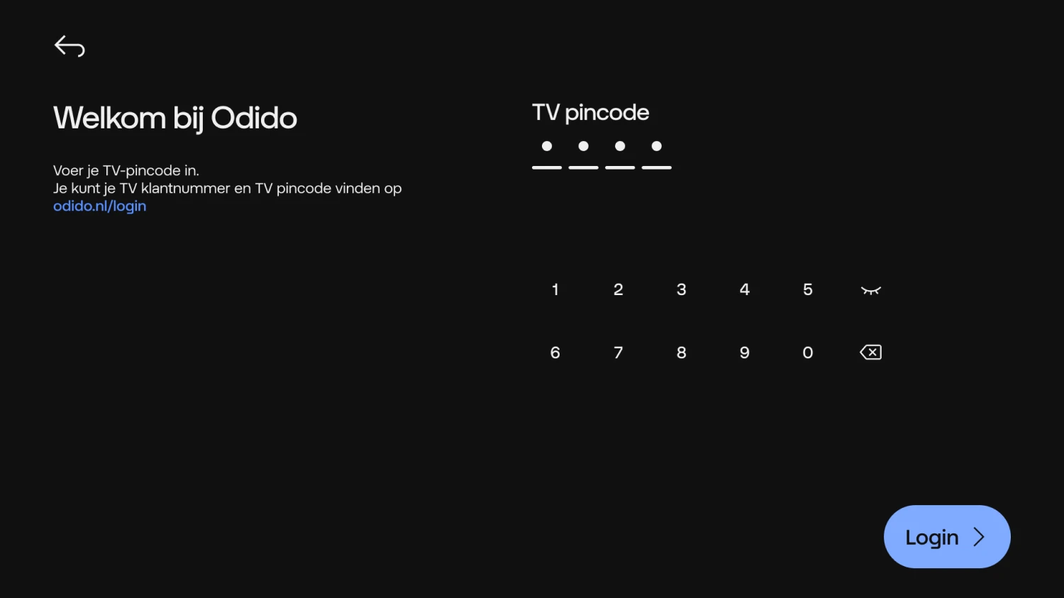 TV pincode