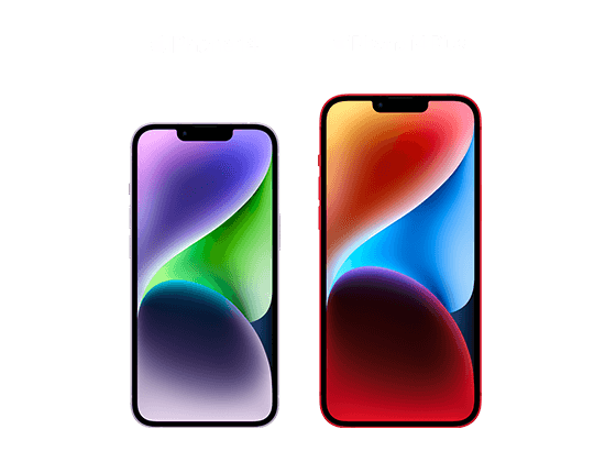 iPhone 14 en iPhone 14 Plus iPhone 14 en iPhone 14 Plus